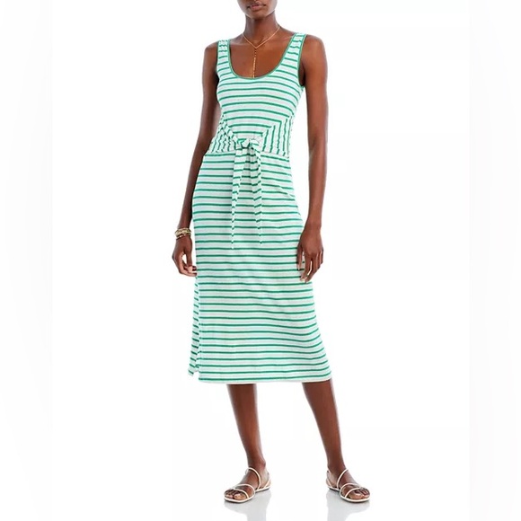 Rails Meg Tie Waist Midi Dress - Picture 1 of 3